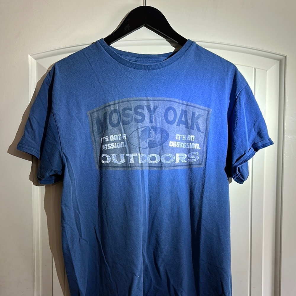 Mossy Oak Blue Men's Shirt